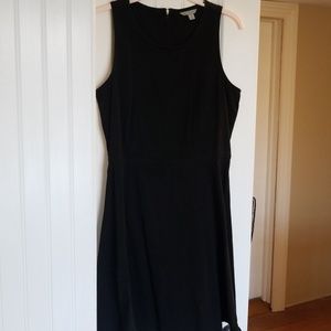Gap black denim dress